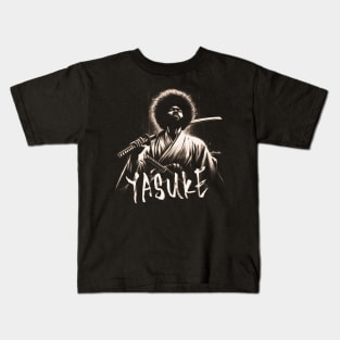 Yasuke - the black samurai Kids T-Shirt